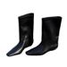 Wedge Mid-Calf Riding For Women 2025 Spring And Autumn Loose Versatile Slip-On Simple Square Toe Low Heel Short Boots_vogvips.com
