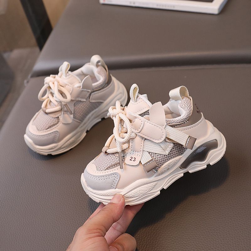 Spring Autumn New Fashion Lightweight Running Dad Children's Sports Breathable Mesh Boys And Girls Shoes Baby_vogvips.com