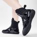 Boxing Shoes Wrestling Shoes Soft Fitness Comfortable Non Slip Training Competition Shoes Indoor Training Shoes High Top Shoes_vogvips.com