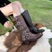 Chunky Heel Brown Over-the-Knee Riding For Women Summer 2025 New Western Cowboy British Style High Tube Long Boots_vogvips.com