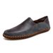 Men's Shoes Spring And Autumn New Breathable Casual Cowhide Sole Driving Slip On Shoes Soft Sole Genuine Leather Handmade Men's Shoes_vogvips.com