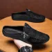 Summer Shoes Mules Slippers For Men Slip-resistant Sandals Man Half Clappers 2025 Cheap Korean Style Adult Designer_vogvips.com