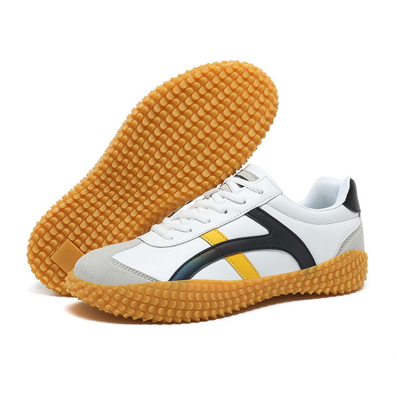 Men's Shoes Autumn And Winter Leather Casual Sports Men And Women's Cowhide Bottom Non Slip Tug Of War Shoes Team Team Tug Of War Competition Shoes_vogvips.com