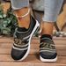 Breathable Knit Slip-On Loafers For Women - Lightweight Comfortable Casual Shoes With Round Toe, Low Heel, And Mesh Fabric_vogvips.com