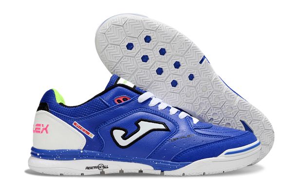 Shock-absorbing With Low Heel Anti-slip Flat Sole Suitable For Indoor Use Resistant To Twisting Durable JOMA IC Football Shoes_vogvips.com
