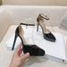F6 New Model 2026 Ultra High Heel 12CM Platform Shallow Hollow Strap Pointed Toe Sandals 313233 Small Size_vogvips.com