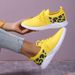 SHLIANG Women Casual Shoes New Leopard Lace-up Sneakers Lightweight Mesh Breathable Casual Sports Shoes Women Running Shoes Y0192_vogvips.com