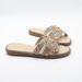 Women's Shoes Flat Rhinestone Open Toe Sandals, Square Toe Slippers, Suitable For Outdoor Use, Beach Travel, Vacation, Leisure, Breathable_vogvips.com