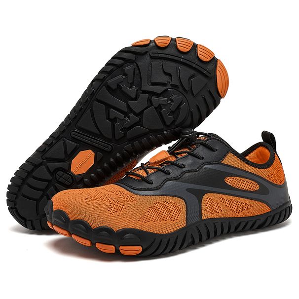 HOBIBEAR Unisex Barefoot For Men Women Wide Toe Beach Walking Sneakers Zero Drop Outdoor Elastic Band Running Shoes_vogvips.com