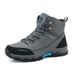Outdoor Hiking Shoes Men Anti-slip Lace-up Thick-soled Wear-resistant High-top Boots Men Comfortable Breathable Casual Shoes Men_vogvips.com