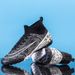 High-top Adult For Men And Women TF Turf Cleats Artificial Grass AG Long Spikes Student Training Soccer Shoes_vogvips.com