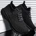 Mens Jogging Shoes Comfort Mesh 2025 Summer New Breathable Outdoor Walking Shoes Lightweight Trendy Running Shoes For Man_vogvips.com