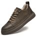 Splicing Shallow Mouth Hollow Casual Single Shoes Flat Heel Invisible Heightening Sports Round Head Board Shoes Hollow Shoes_vogvips.com