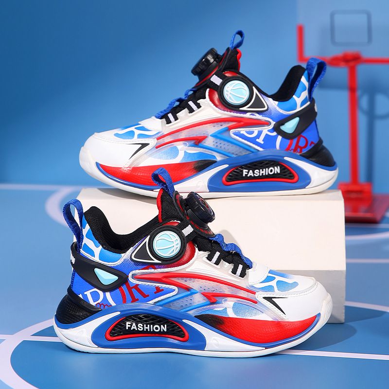 Spring New Waterproof Leather Shoes For Boys, Wear-resistant Trend Running Shoes For Children_vogvips.com