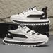 Men's Casual Low-Top Sneakers With Thick Sole - Lightweight Fashion Loafers For Everyday Wear Loafers Versatile Fashion Casual Men's Sneakers_vogvips.com