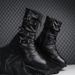 European Warm Series Men's Winter High-top Motorcycle British Style Martin Combat Boots Warm Metal Decorative Elements_vogvips.com