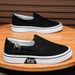 Summer Board Shoes Fashion Trend Breathable Canvas Shoes Bread Shoes Student Men's Shoes Outdoor Walking Shoes, Give A Random Pinch Music_vogvips.com