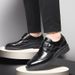 Suitable For All Seasons New Men's Korean Style Youth Trendy Fashion Versatile Trend Office Work Business Formal Leather Casual Single Shoes_vogvips.com