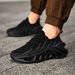 Hot Selling Blade Tide Men's Lightweight Flyknit Breathable Coconut Casual Running Sports Shoes_vogvips.com
