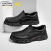 German Camel Dynamic Autumn Business Casual Leather Men's Soft Sole Slip-On Shoes_vogvips.com