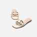 Women's Flat Sandals Korean Style Summer Trendy Chain Strap Open Toe Beach Sandals_vogvips.com