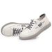 Women's White Sneakers With Cowhide Soles, Genuine Leather Soft-soled Spring And Autumn Round-toe Lace-up Flat Shoes,_vogvips.com