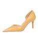 2928-2 Sexy Slim Fit Side Hollow High Heel Shallow Mouth Sharp Stone Pattern Women's Single Shoes_vogvips.com