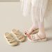 Women's 2025 New Summer Fairy Style One-Strap Roman Beach Sandals_vogvips.com