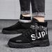 2024 New Martin Boots Spring And Autumn Versatile Round Toe High Top Trendy Men's Casual Comfortable Shoes_vogvips.com