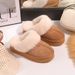 Sheepskin Wool Integrated Star Slippers 2025 New Snow Boots High Heel Winter Fleece Thick Sole Warm Outdoor Wear For_vogvips.com