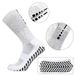 Pro Football Socks With Grid Texture & Anti-Slip Dots – Breathable Polyester, Moisture-Wicking Mid-Cut For Training & Matches (Unisex, Multi-Color)_vogvips.com