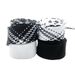 3cm Wide Shoelaces For Men And Women Single Layer Flat Bread Shoes White And Black Widened Super Wide Two Color Pattern Shoelaces_vogvips.com