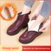 1178225343@qq.com Winter New Women's Cotton Wool Leather Waterproof Middle-aged And Elderly Mom Shoes Soft Sole Snow Boots_vogvips.com