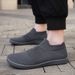 Men's Large Size Men's Shoes New Wide Head Flying Woven Mesh Socks Shoes Low Top Fashion Trend Casual Sports Shoes Vacation Walking Shoes_vogvips.com