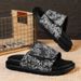 2026 New Cross-Border Hot-Selling Buckle-On Couple's Full-Coverage Loafers For Men And Women, Beach Sandals, Student_vogvips.com