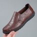 2025 New Casual Leather Breathable Spring And Autumn Slip-On Lazy Shoes Summer Loafers For Men_vogvips.com