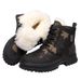 Winter Wool Men, Northeast Fur Integrated Cotton Labor Protection Shoes, Cold Resistant, Thickened And Warm Snow Boots_vogvips.com