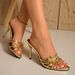 Women's Pointed Toe High Heels Sexy Stiletto Sandals For Summer Versatile Summer Wear_vogvips.com