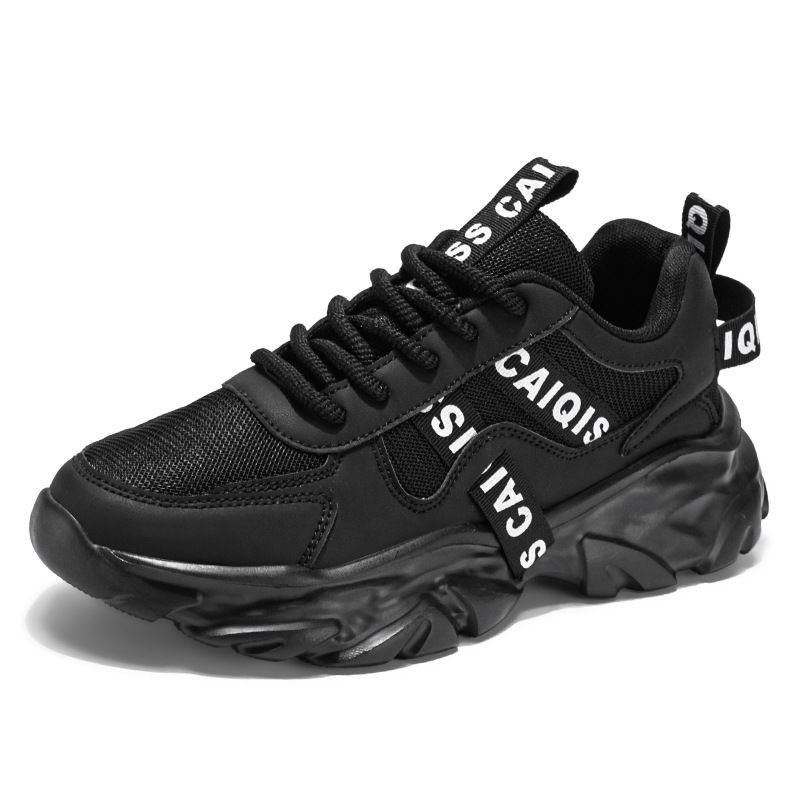 2025 Fashion Letter Printed Men's Summer Sneakers Unisex Breathable White Shoes Trainers Men Platform Casual Sneakers For Men_vogvips.com