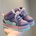 New Boys' Casual Board Shoes High Top Girls' Bread Shoes Soft Soled Baby Shoes_vogvips.com