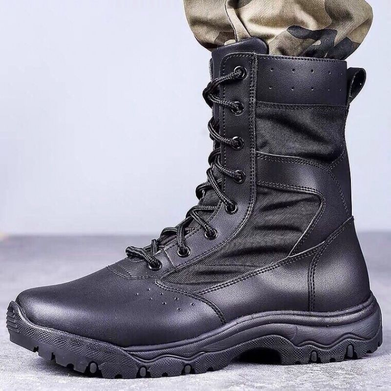 High-top Desert Trekking Anti-slip Combat Training Boots Breathable Hiking Shoes Tactical Boots_vogvips.com