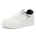 Summer New Breathable White Men's Korean Version Versatile Thick Soled Sports Casual Board Trendy Shoes_vogvips.com