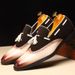 Men's slip-on bean shoes men's plus-size fringe loafers_vogvips.com