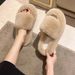 Chic Faux Fur Cloud Slides For Women - Ultra-Soft Plush Indoor Outdoor Open Toe Bedroom Slippers_vogvips.com