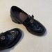 Tread Super Soft Lambskin Loafers For Women Camellia Gold Buckle British Style Slip On Thick Sole High Heel Single Shoes_vogvips.com