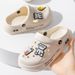 2025 Children's Hole Summer Boys' Sandals Anti Slip Baby Girls' Slippers Wearing Outside Men's And Women's Beach Shoes_vogvips.com