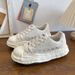 Shell Head Low Top Dissolving For Women Autumn/Winter New Versatile Thick Casual Board Soft Bottom Sports White_vogvips.com