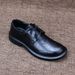 Men's 2026 New Model Breathable Retro Flat Casual Business Fashionable Versatile Men's Leather Shoes_vogvips.com