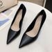 MTX SX988-32025 New Pointed Toe Stiletto High Heels Fairy Solid Color French Super Girl Versatile Style_vogvips.com