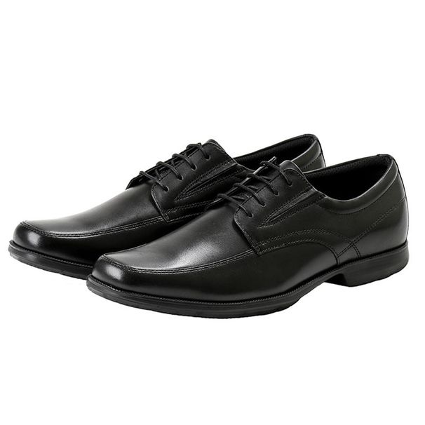 HPIOPL Men's Square-Toe Casual Loafers – Breathable PU Leather Slip-On Shoes With EVA Cushion & Low Heel For Business & Daily Wear_vogvips.com